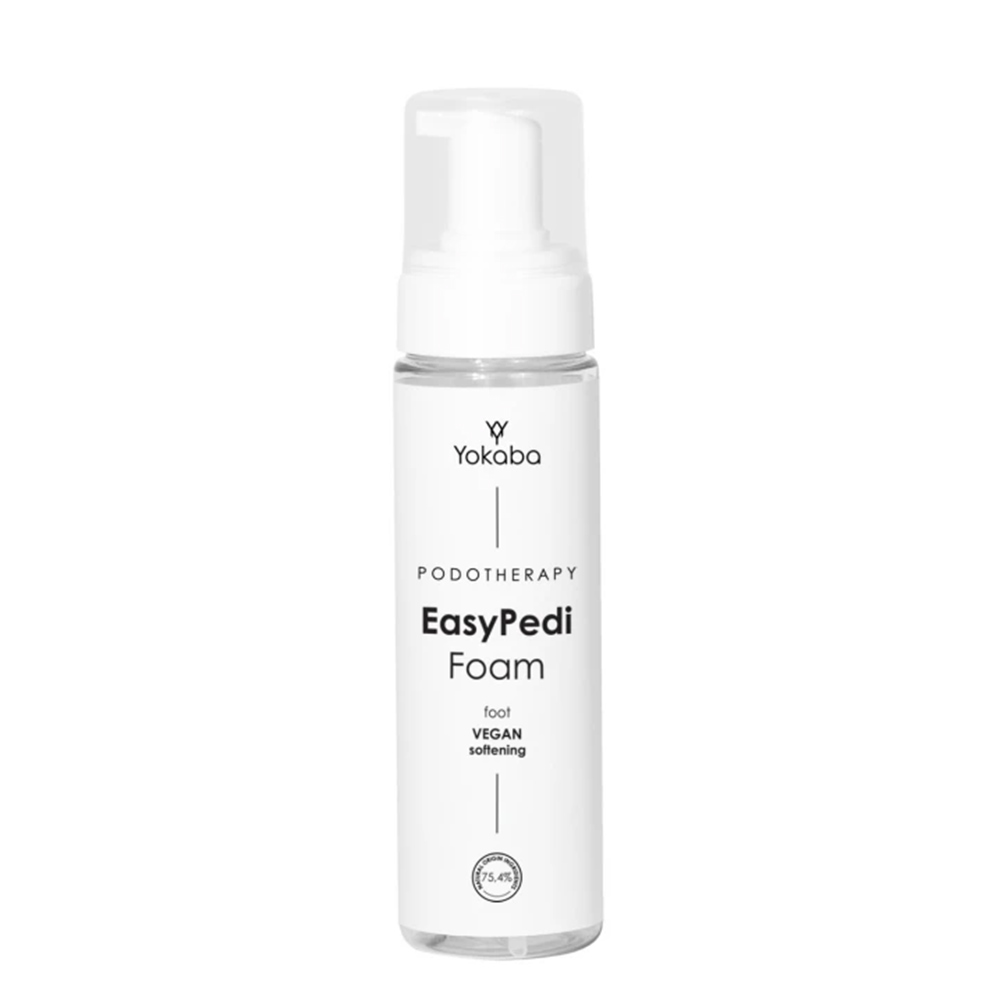 Zmiękczająca pianka do stóp z mocznikiem Yokaba EasyPedi Foam 200 ml
