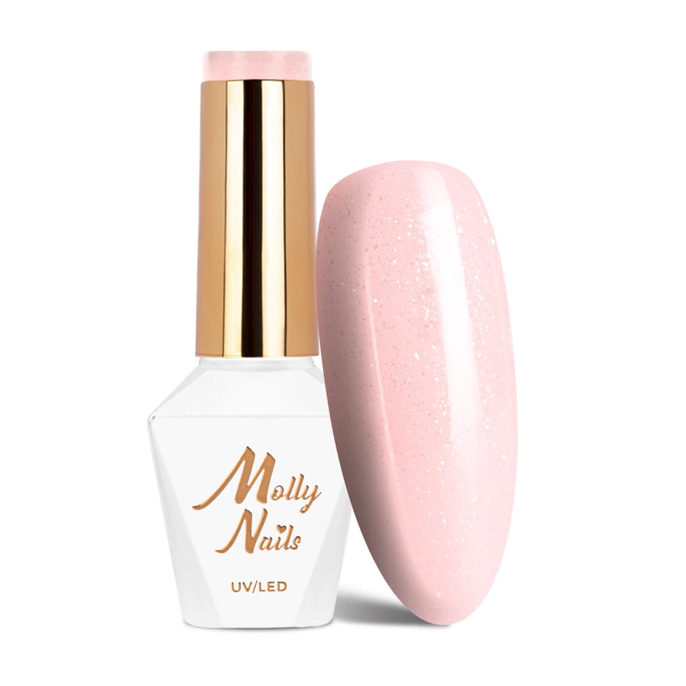 Lakier hybrydowy LED/UV Gel Polish Mademoiselle Nr 425 Madame French Molly Nails HEMA/Di-HEMA Free 8g