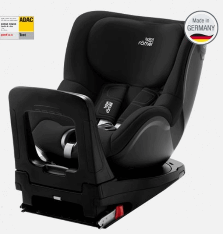 Britax Romer, Dualfix M-i-Size - Fotelik samochodowy od 3 miesięcy - 4 lat - 18 kg (61 - 105 cm)-Cosmos Black
