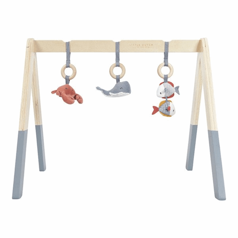 Little Dutch Pałąk interaktywny BabyGym Ocean - 48339-Błękit