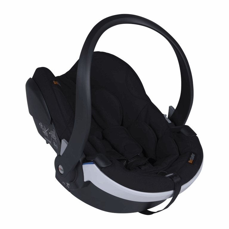 BeSafe Izi Go Modular X1 i-Size - fotelik samochodowy dla dzieci od 40 do 75 cm wzrostu, 0-13 kg-64 - Czarny Cab