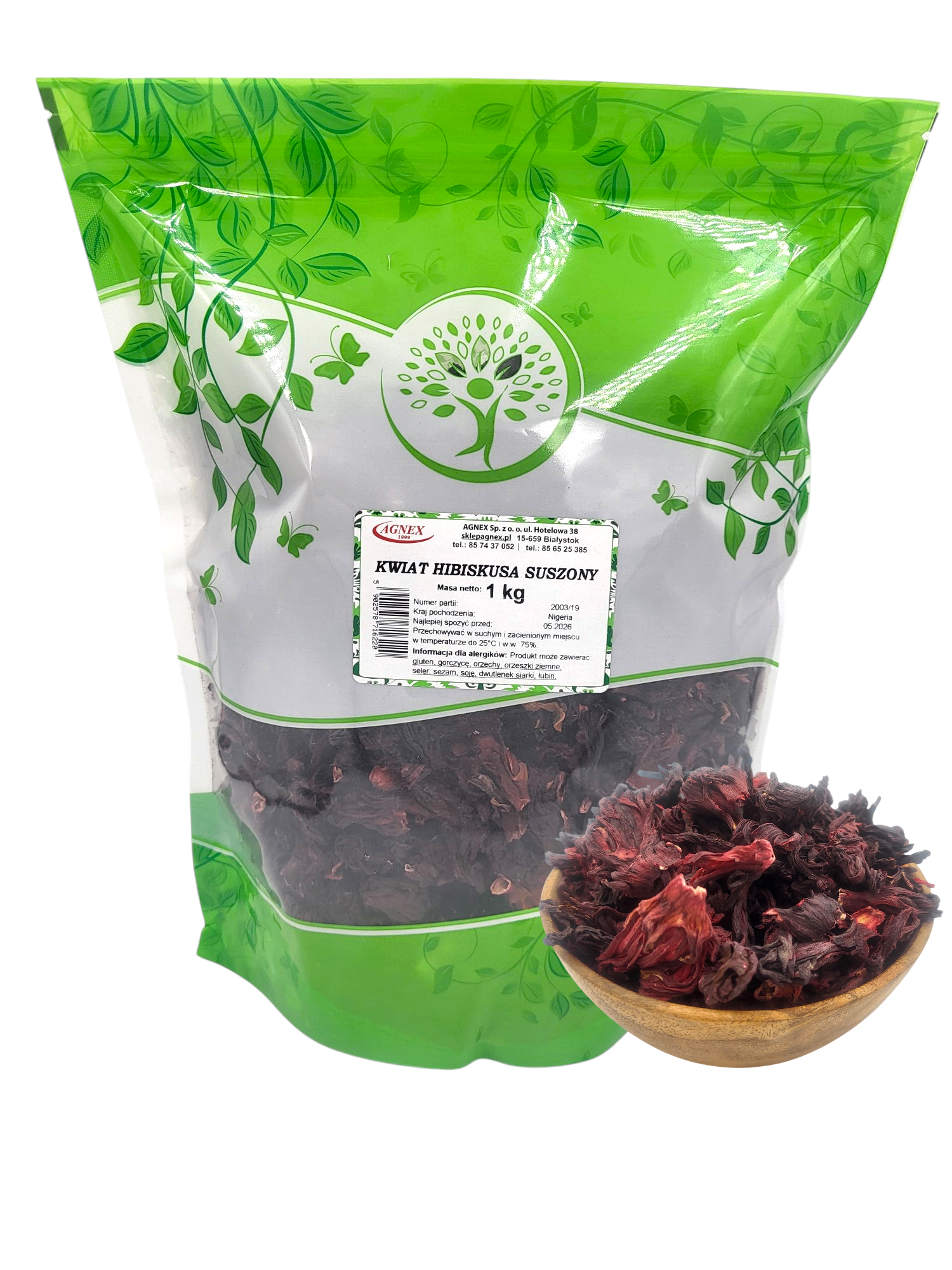Kwiat hibiskusa 1kg