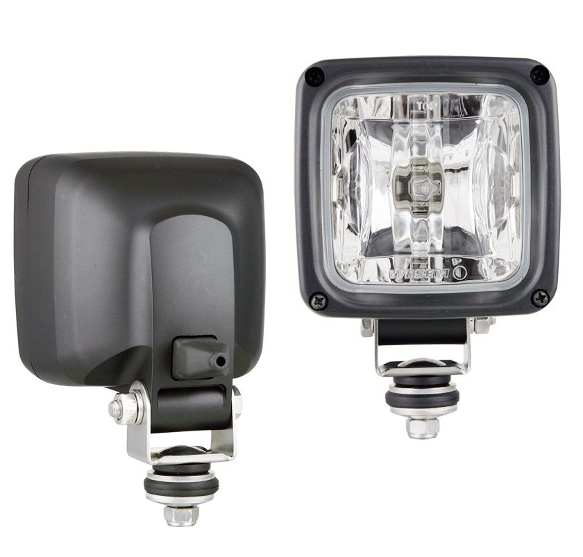 Halogenowa lampa robocza z złączem AMP Faston 12V LKR5FF.46501 Wesem