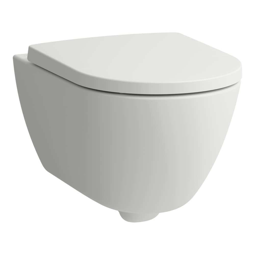 Darmowa Dostawa - Miska WC wisząca bez kołnierza ze spłukiwaniem wirowym biały mat Laufen Pro X H8208607570001