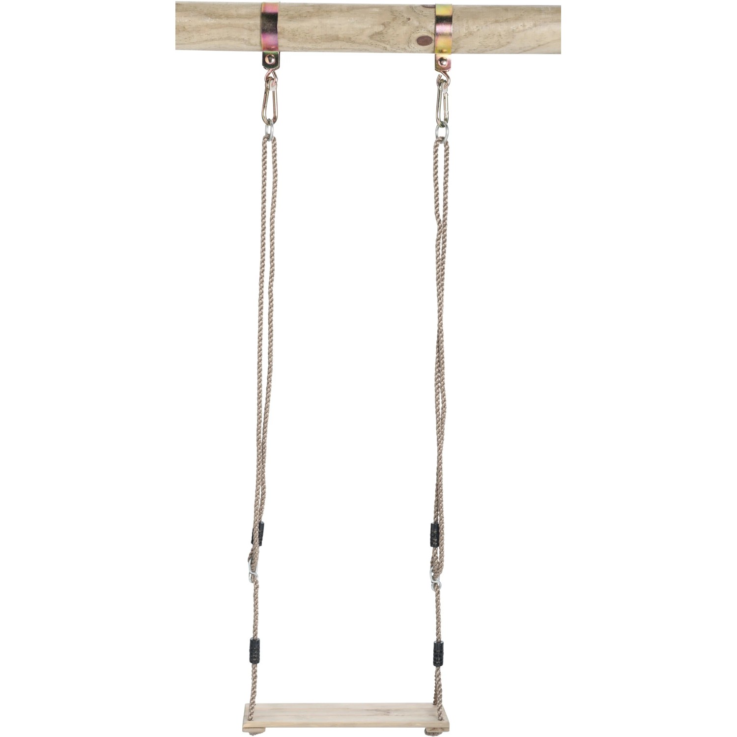 SwingKing Siedzisko huśtawki drewno naturalne 43x15x5 cm