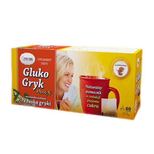 Gluko gryk max, 60 saszetek