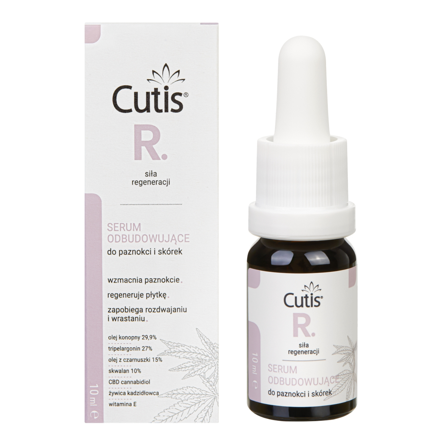 Cutis r. - serum odbudowujące do paznokci i skórek, 10 ml