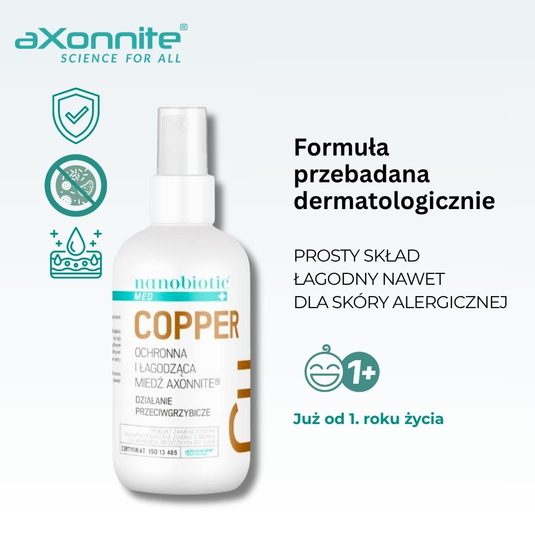 Nanobiotic - copper spray, 150 ml