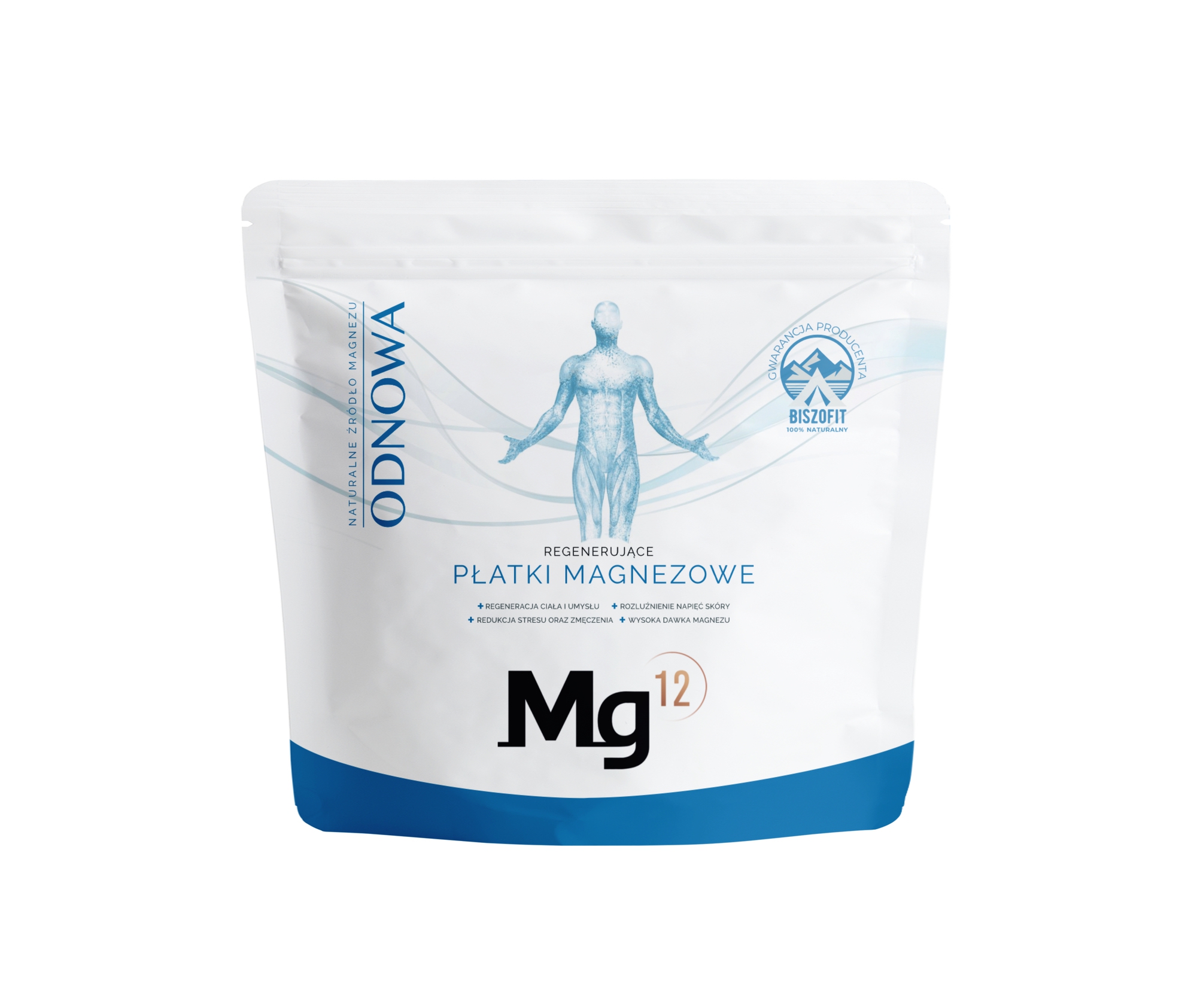 Mg12 odnowa - płatki magnezowe do kąpieli, 1 kg