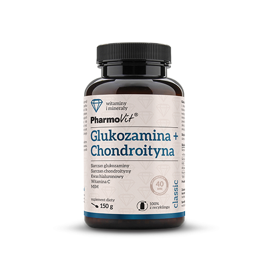 Pharmovit glukozamina + chondroityna, proszek, 150 g