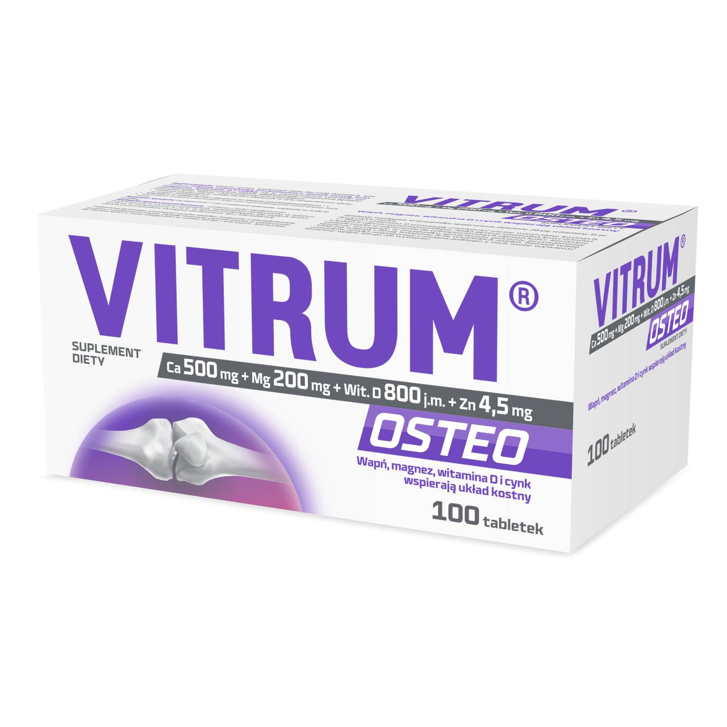 Vitrum osteo, 100 tabletek