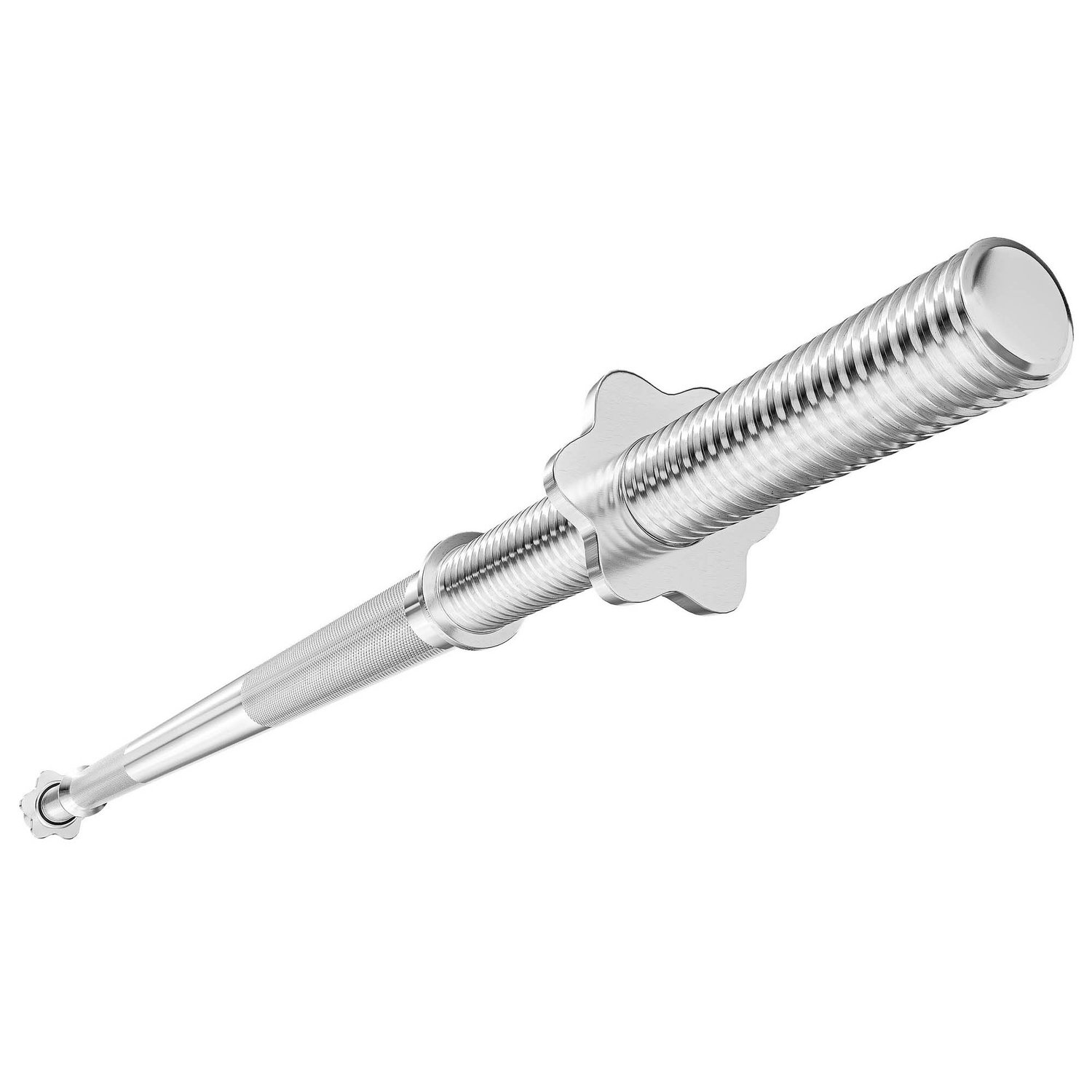 Barre de musculation droite 150 cm / 30 mm avec fermetures étoile