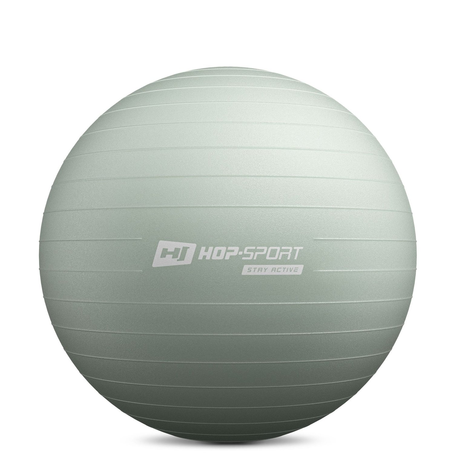 Gymnastikball 65cm mit Luftpumpe - hellgrün