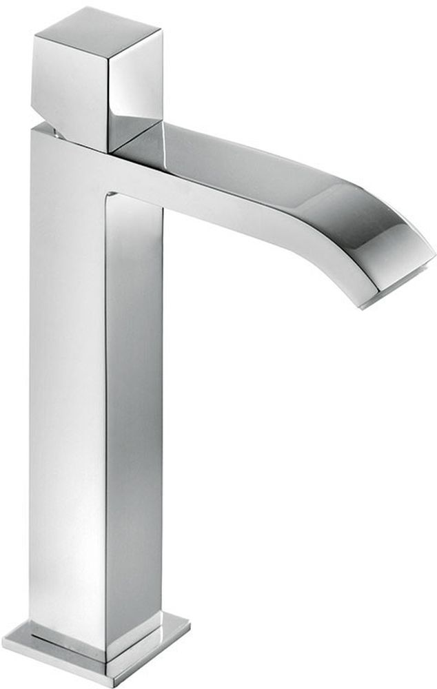 Tres Cuadro-Tres bateria umywalkowa stojąca wysoka chrom 006.610.02