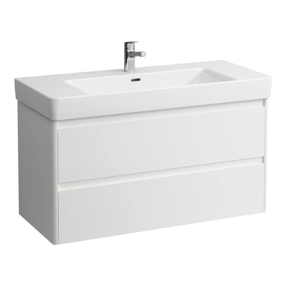 Laufen Base 2.0 szafka 102x44,5x51,5 cm podumywalkowa wisząca biała H4113121082601
