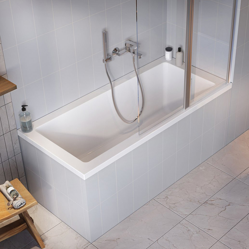 Ravak Natural wanna prostokątna 170x75 cm biała XC00100111