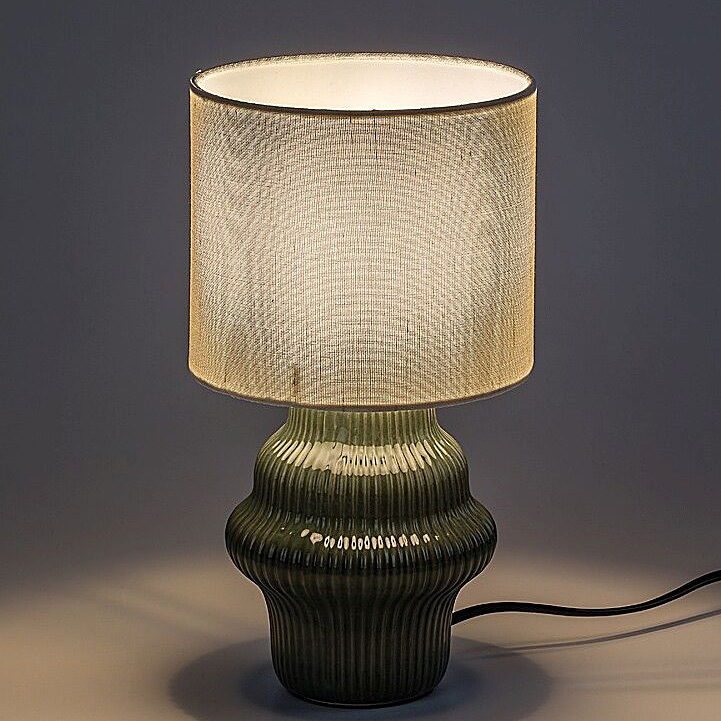 Rabalux Glimo lampa stołowa 1x40 W biała/zielona 74059