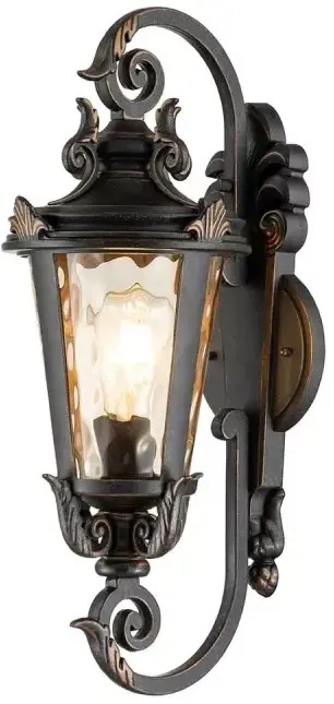 Elstead Lighting Baltimore kinkiet zewnętrzny 1x60 W postarzany brąz BT1-M