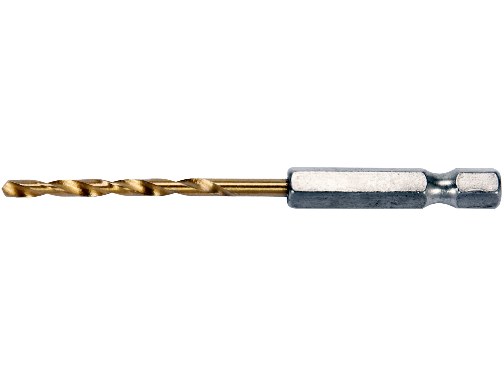 Wiertło do metalu YATO HSS-tin 3mm spiralne uchwyt sześciokątny HEX YT-44754