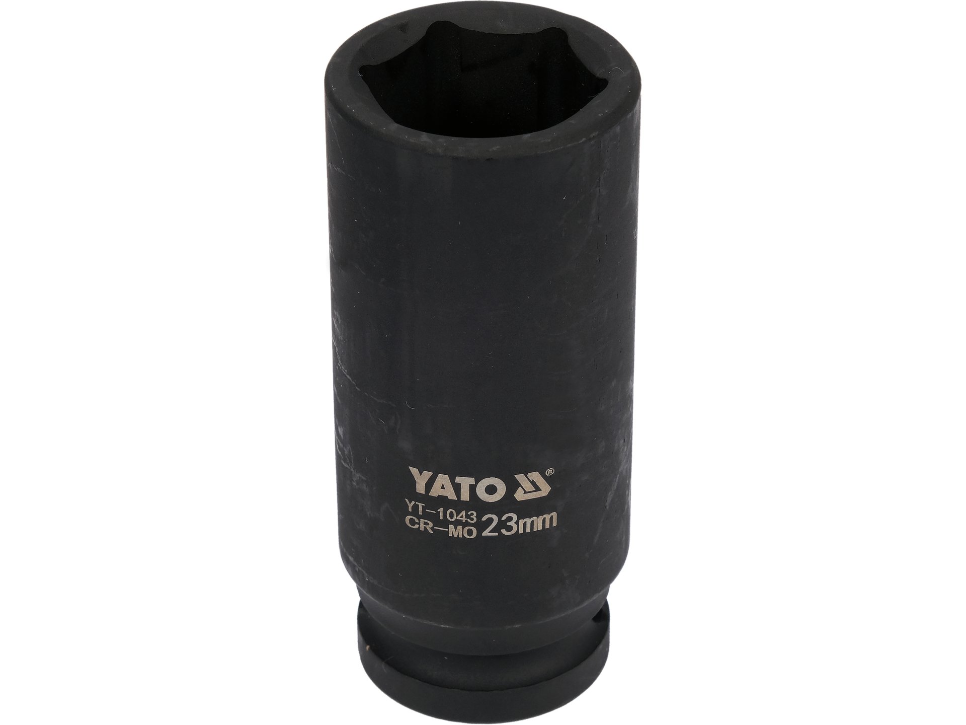 Nasadka udarowa długa YATO 23mm 1/2 cala sześciokątna materiał crmo YT-1043