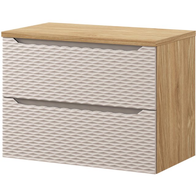 COMAD Szafka podumywalkowa OCEAN BEIGE z blatem 80 cm