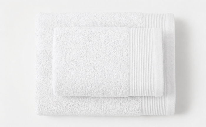 Ręcznik LILO 100% bawełna rozmiar 70x140 wz. 10 biały