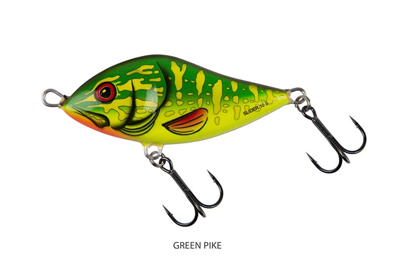 Salmo Wobler Slider 2026 Tonący 12cm Green Pike