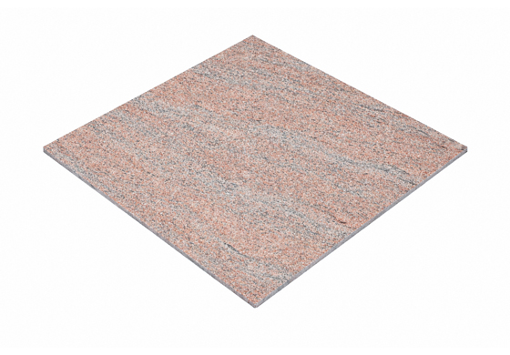 Płytki granitowe Multicolor Red 60x60x1,5 cm płomieniowane