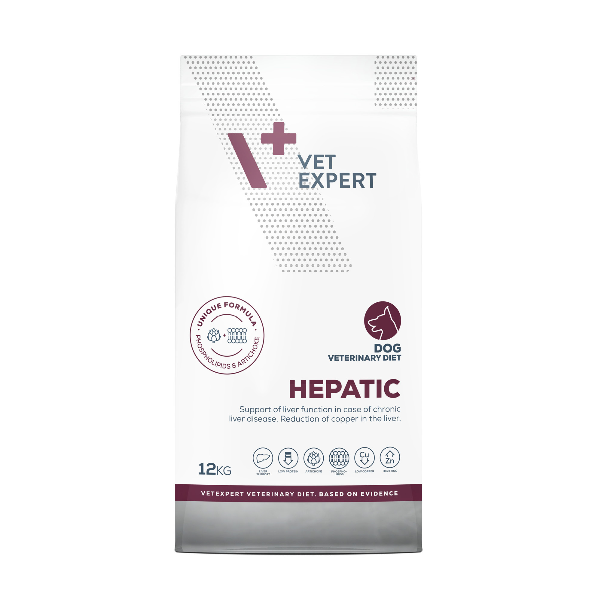 VET EXPERT HEPATIC DOG - sucha karma weterynaryjna dla psów