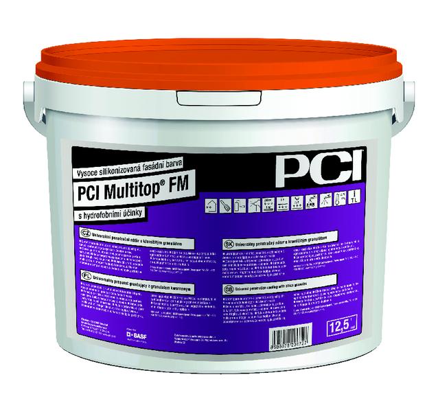 MINERALNO-POLIMEROWA FARBA SILIKONOWA PCI Multitop FM B-1 12,5l
