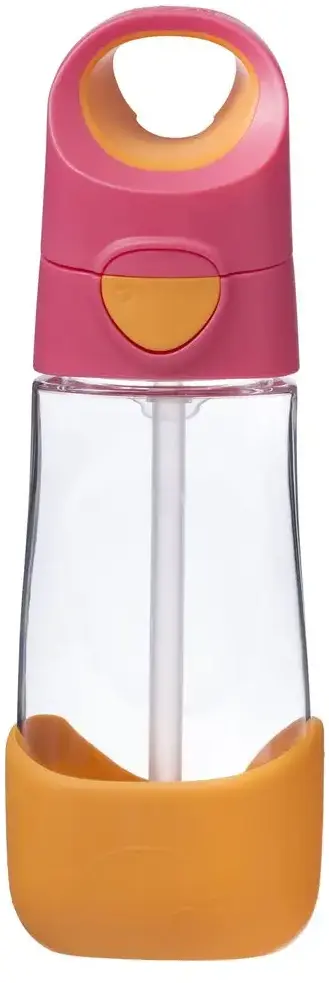 Bidon B.Box ze słomką, tritan, 450 ml, Strawberry Shake