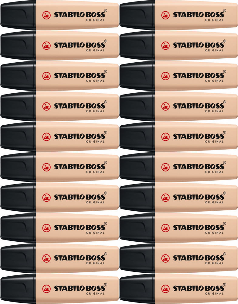 Stabilo zakreślacz Boss Original Nature Colors 70/186 ścięty, cielisty