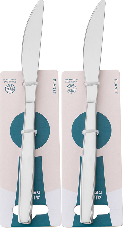 Altom Design Planet nóż 2 szt. blister, srebrny