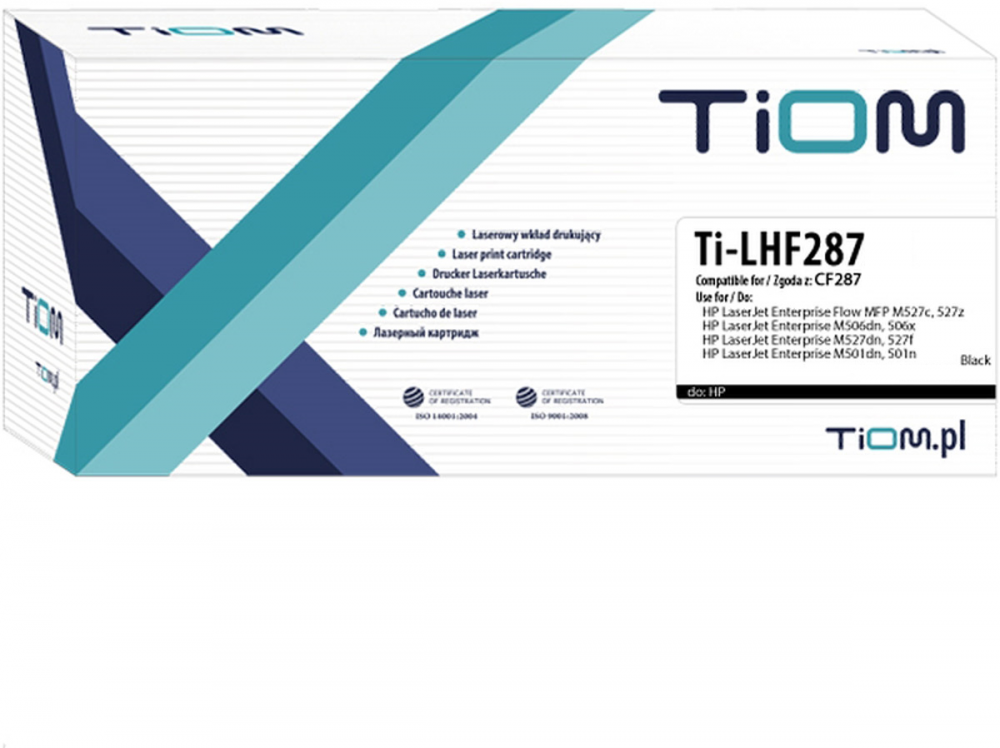 Toner Tiom Ti-LH287BN (CF287A), 9 000 stron, czarny
