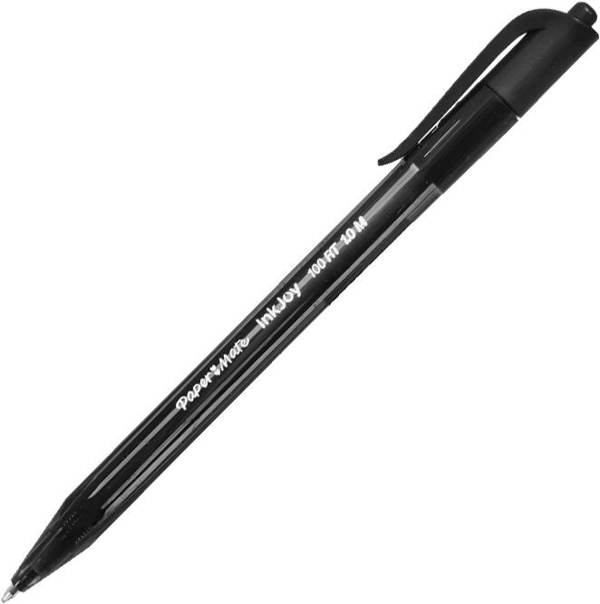 Papermate InkJoy 100RT M 1mm czarny długopis automatyczny
