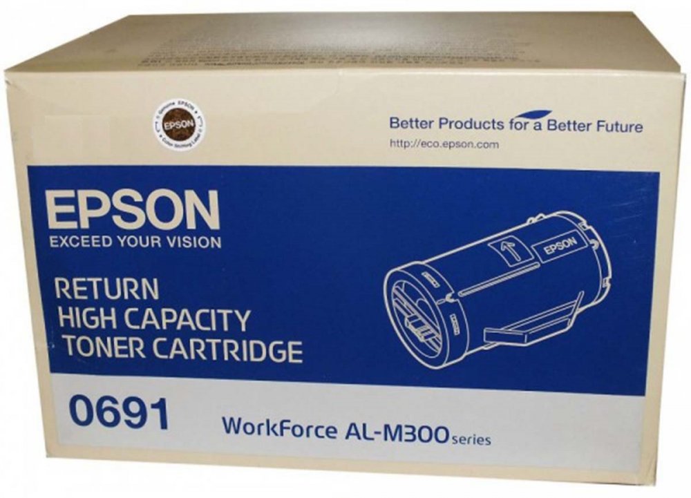 Epson toner S050691 (C13S050691), 10000 stron, black (czarny)
