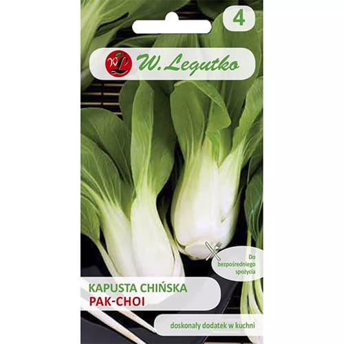 1 szt, Pak Choi Legutko - Samen: Ilość w opakowaniu: 1 g