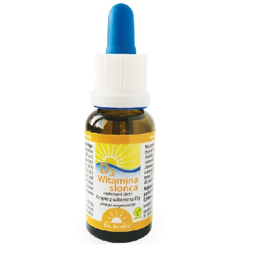 Dr jacobs d3 witamina słońca, 20 ml