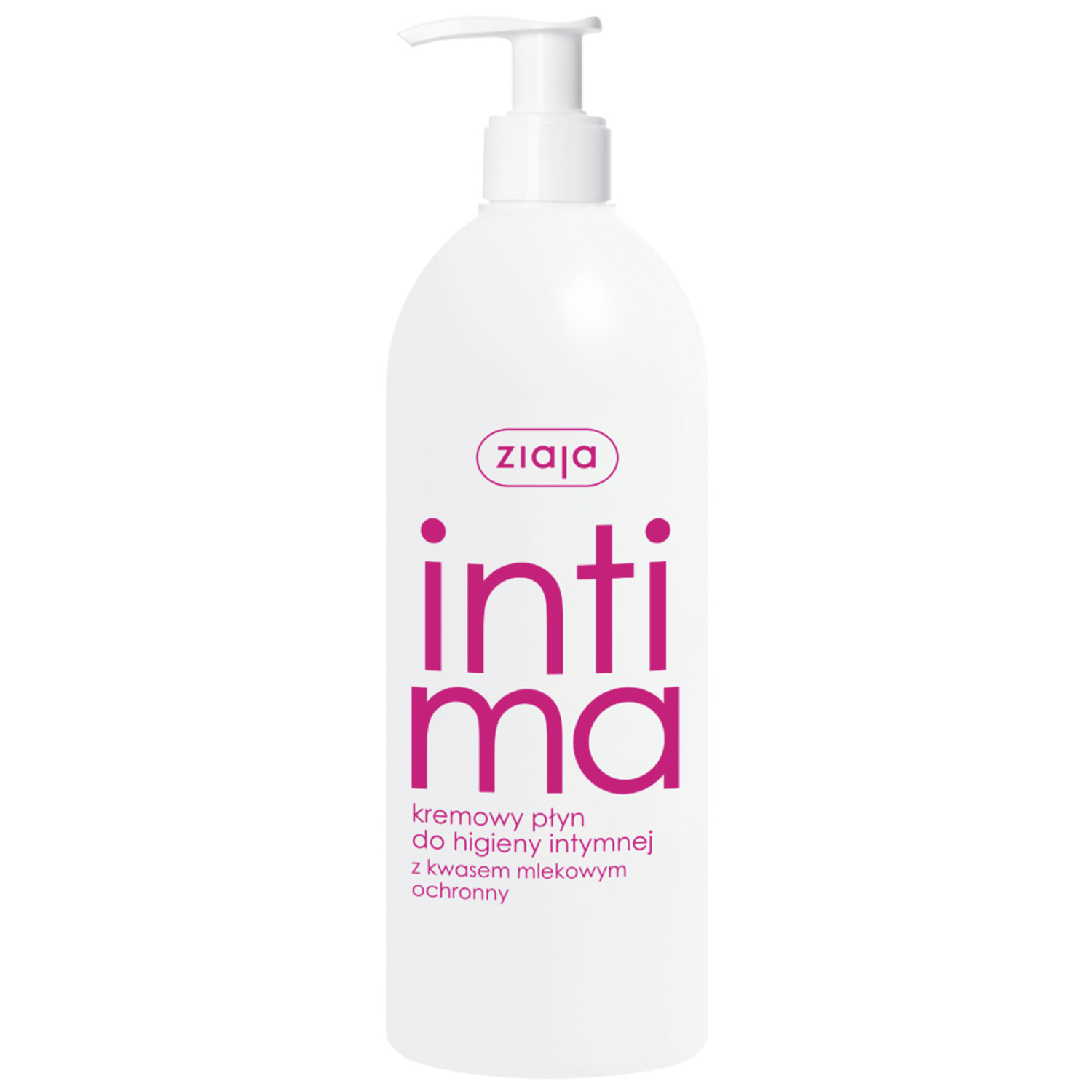 Ziaja intima - kremowy płyn do higieny intymnej z kwasem mlekowym, 500 ml