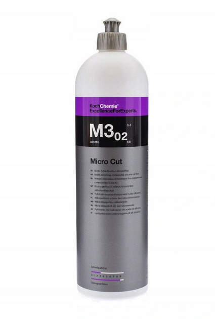 Koch Chemie M3.02 Micro Cut 1L - pasta polerska wykończeniowa