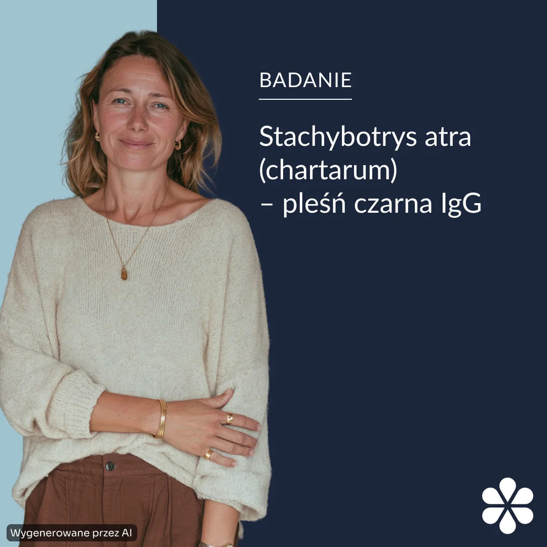 Badanie stachybotrys atra (chartarum) pleśń czarna IgG