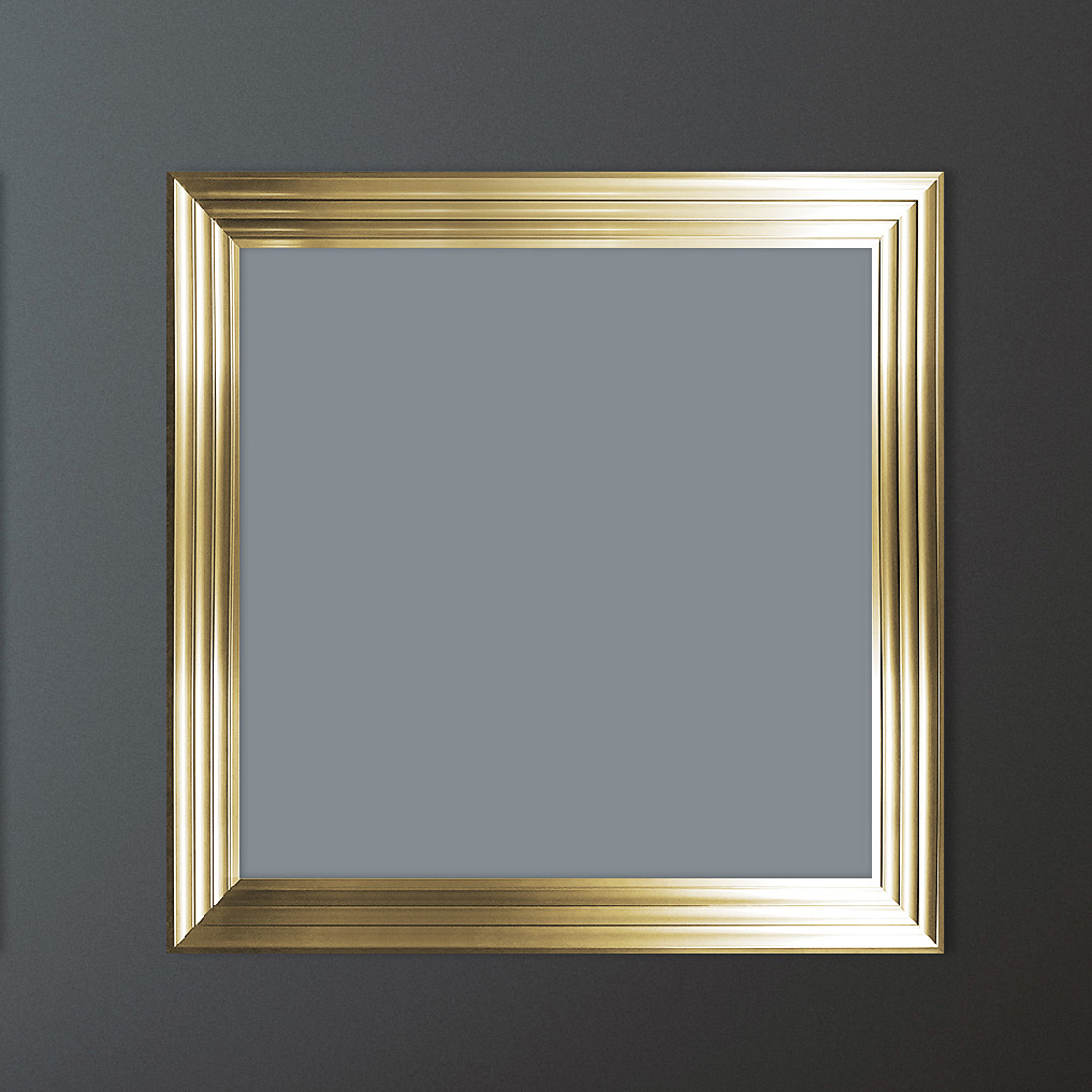 Ars Longa Malaga lustro 114x64 cm prostokątne złote MALAGA50100-Z