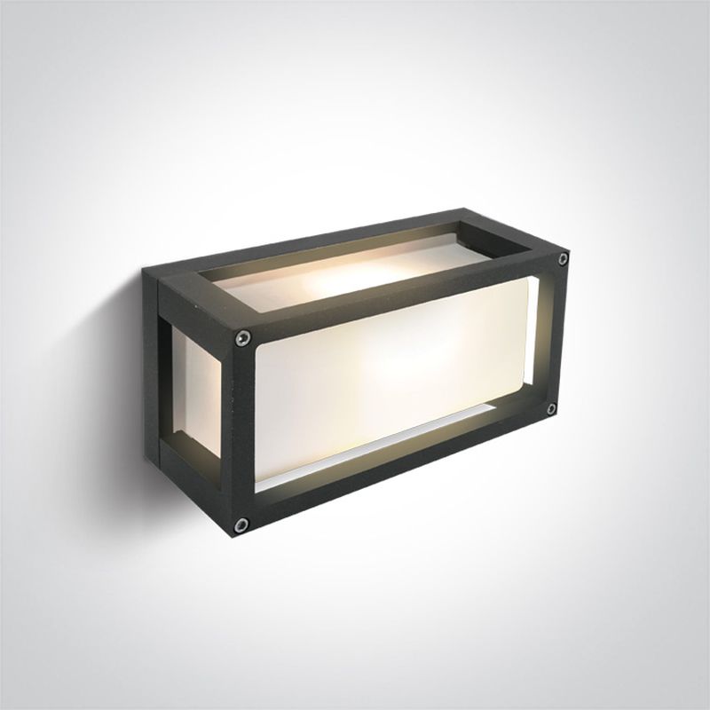 One Light kinkiet zewnętrzny 1x15W antracyt 67420/AN