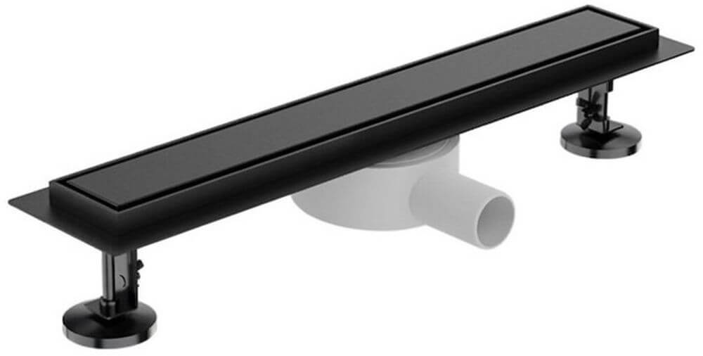 LaVita Plate Black odpływ prysznicowy 90 cm czarny