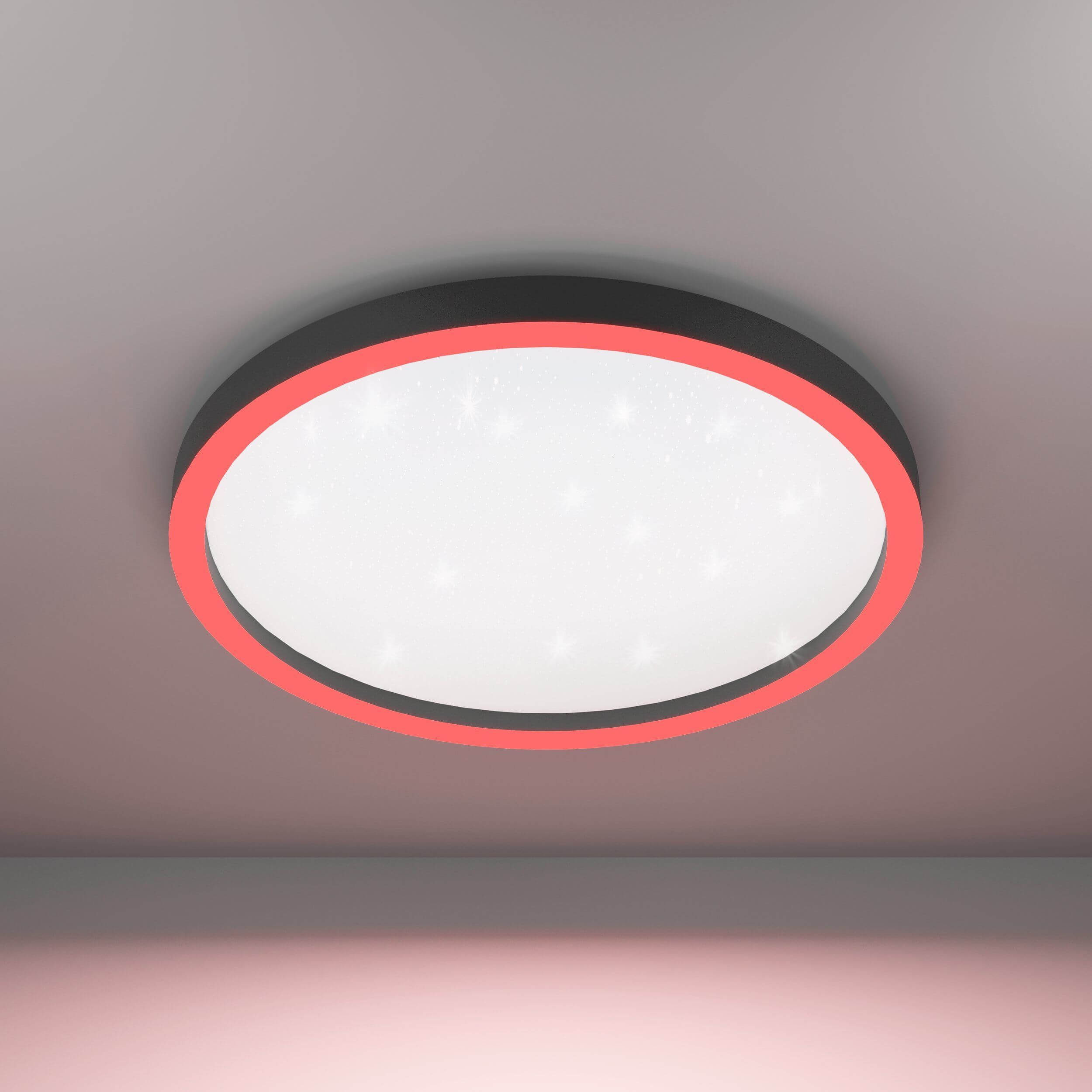 Eglo Montemorelos lampa podsufitowa 1x34,5 W biała-czarna 900412