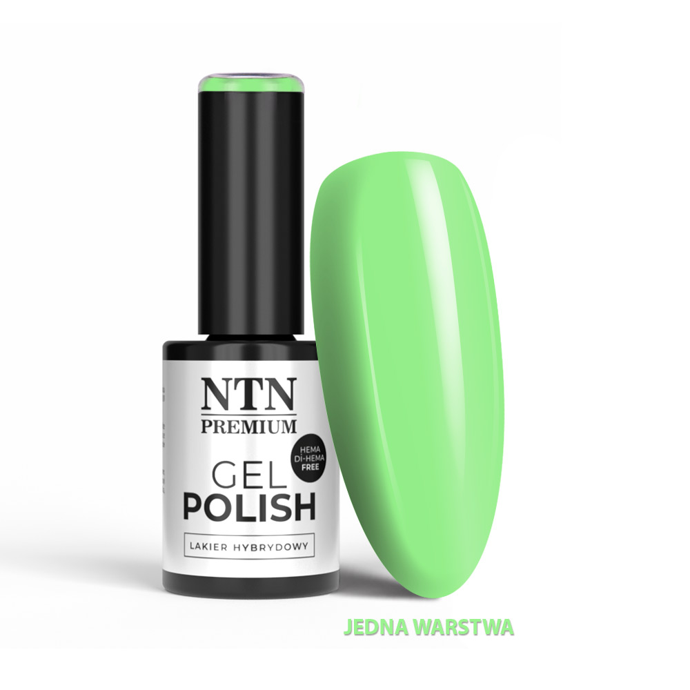 Lakier hybrydowy LED/UV Gel Polish Greens Nr 558 Limited Edition NTN Premium HEMA/Di-HEMA Free 5g