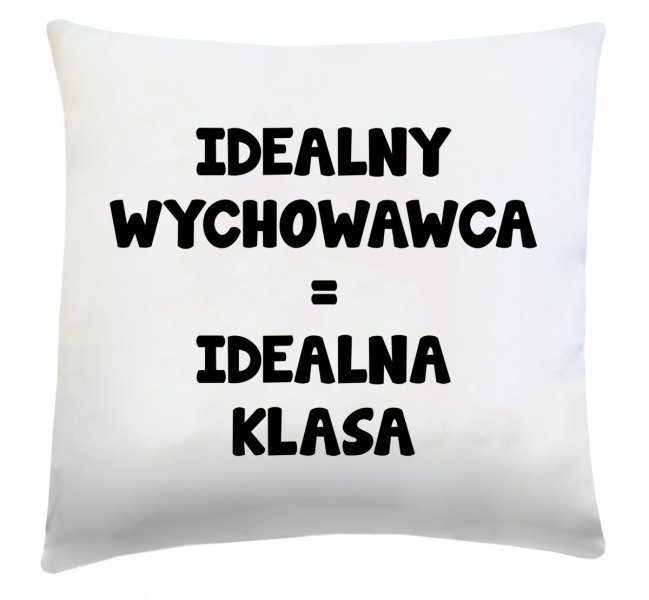 Poduszka na Dzień Nauczyciela 40x40 wz. 4A