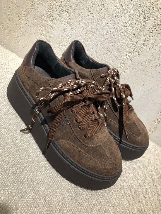 Sneakers SN41 - 18 Brąz / Czarny