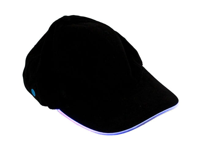 Czapka z daszkiem bejsbolówka LED BQ46 - Henryx24