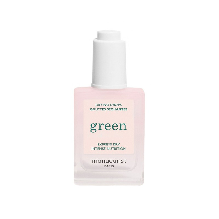 Manucurist Green Drying Drops - Kropelki przyspieszające schnięcie lakieru, 15 ml